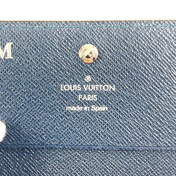 LOUIS VUITTON Taiga Envelope Carte de Visite MM Card Holder Card Case - Picture 10 of 16